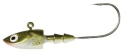 Berkley Dam Deep 1/4 OZ Jig Head Olive Pear